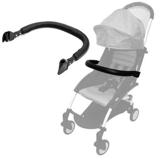 ROMIRUS Bumper Bar Compatible for Babyzen YOYO/YOYO+/ YOYO2 Baby Stroller, Queen Size (PU Leather)