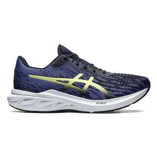 ASICS Men's DYNABLAST 2 Running Shoes 15 Black/Glow Yellow