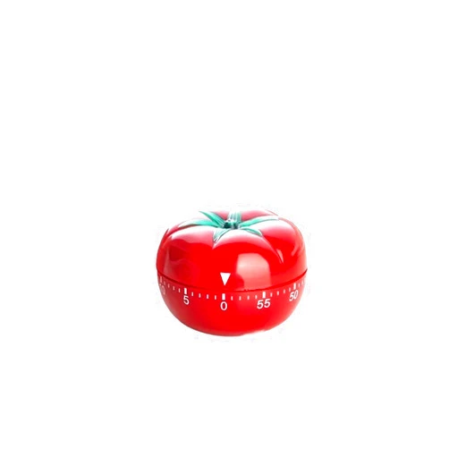 ITOMEN Timed Hourglass 1pc Tomato Shape Kitchen Cooking Timer Reminder Alarm Clock Creative Mechanical Timer Durable Cooking Gadgets with Meaning