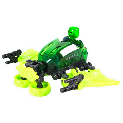 Zing Klikbot Megabots - Create Stop Motion Animation, for Ages 8 and Up - Drifter (Green)