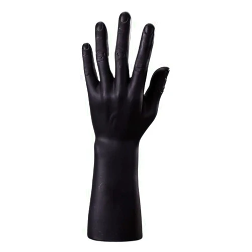 IOOOFU Simulation Men's Hand Model Hand Bracket Male Watch Jewelry Glove Display Hand Model Skin Color White Black Jewelry Display Holder Bracelet Watch Stand Show Jewelry Organizer