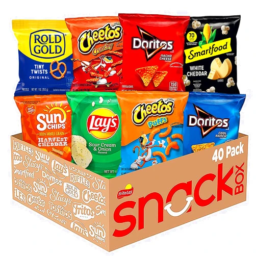 Frito Lay Fun Times Mix Variety Pack, (Pack of 40)