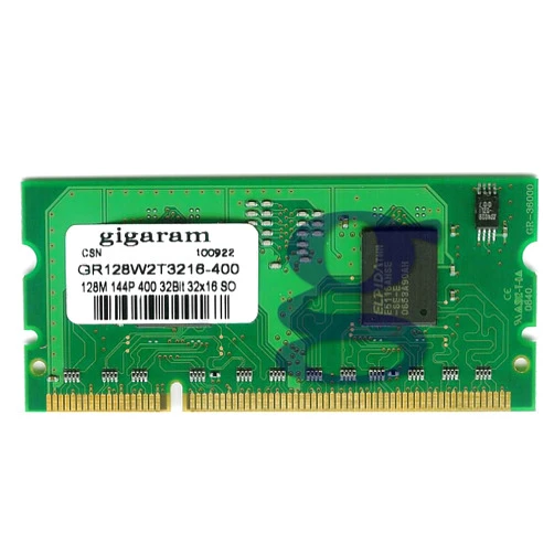 Gigaram 128M 144Pin 32-bit 32x16 DDR2 SODIMM for HP LaserJet P3015 / P3015d / P3015n / P4014 / P4014n / P4014dn / P4015n / P4015dn / P4015tn / P4015x / P4515n / P4015tn / P4515x / P4515xm (HP# CC414A)