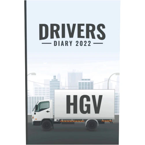 Chamillio Publishing HGV Drivers Diary 2022: HGV Drivers Diary Shift Log Book with Calendar - Vehicle Maintenance & Repair Logbook - A5 - Accident Report Form - Trucker Logbook / Notebook ( Beautiful Cover Design )