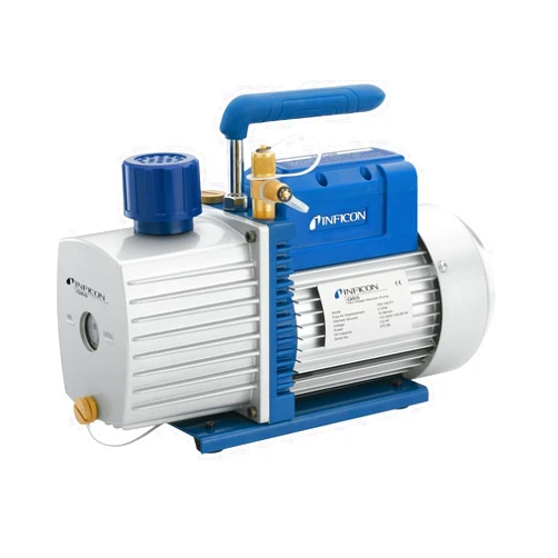 Inficon Model QS5, Vacuum Pump, 5 CFM Air Displacement, 110V/220V, 700-100-P1