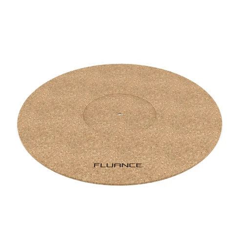 Fluance Turntable Cork Platter Mat - Audiophile Grade Improves Sound & Performance for Vinyl Record Players (TA21)