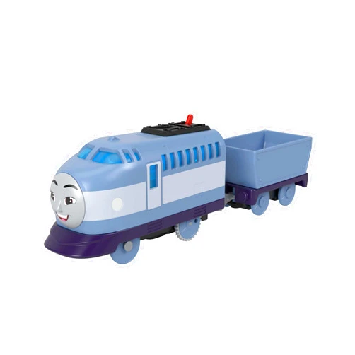 Thomas & Friends Motorized Toy Train Kenji Battery-Powered Engine with Tender for Pretend Play Preschool Kids Ages 3+ Years