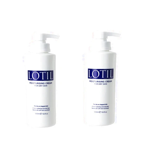 Lotil Cream Pump Dispenser 500ml2 PACK DEAL by Lotil