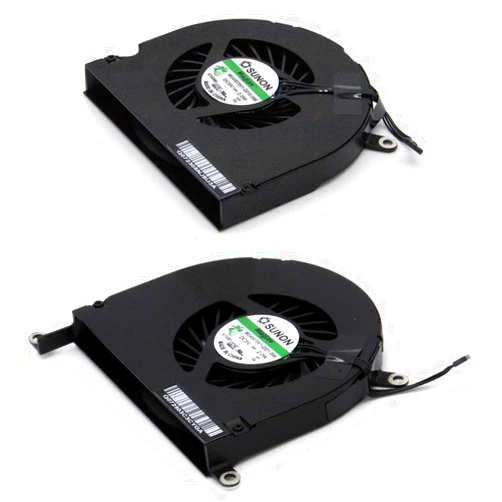 MMOBIEL Left and Right Side Laptop CPU Cooling Fans Replacement Compatible with MacBook Pro A1297 Early 2009-2011