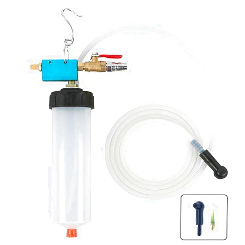 DEDC Universal Auto Brake Fluid Extractor, Power Steering Oil Change Replacement Tool, Brake and Clutch Fluid Drained Bleeder Tool Equipment Kit for Car Motorcycle
