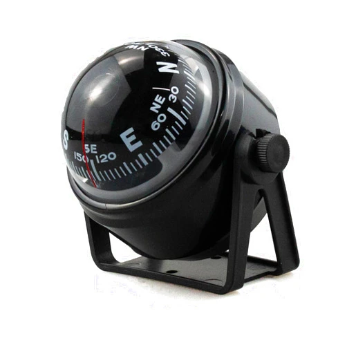 Lygchii Marine Compass, Car Marine Navigation Compass with Adjustable Mounting Bracket, Car Marine Accessories, Marine RV Truck Accessories