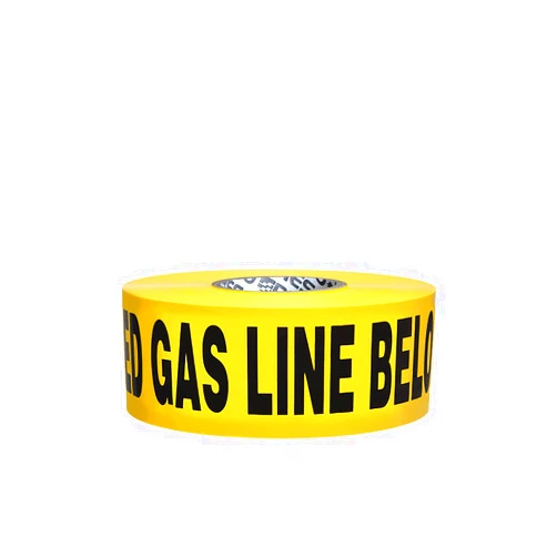 Presco Underground Non-Detectable Tape: 3 in. x 1000 ft. (Yellow with Black 
