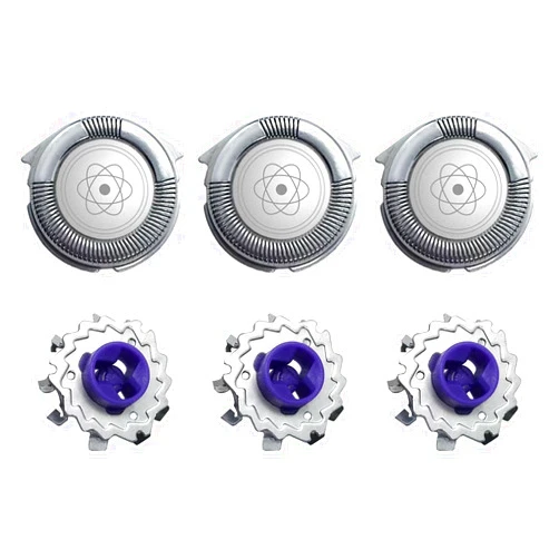 USonline911 3X HQ8 Replacement Shaver Heads for Philips Norelco Series 7100, 7200, 7300, 7700, 7800, 8800, PT/AT700, PT/AT800 & Aquatec Electric Shavers
