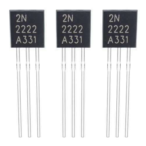 ALLECIN 2N2222 2N2222A Amplifier Transistors NPN Silicon Transistor TO-92 60V 800mA (Pack of 200pcs)