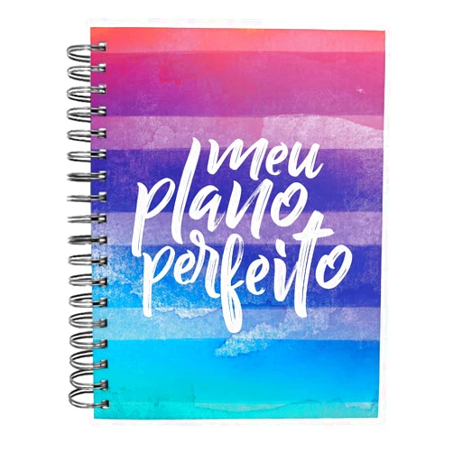 Portuguese Brazilian Edition by Thomas Nelson (Author) Meu Plano Perfeito, Espiral Duplo, Cores (4a Edição)