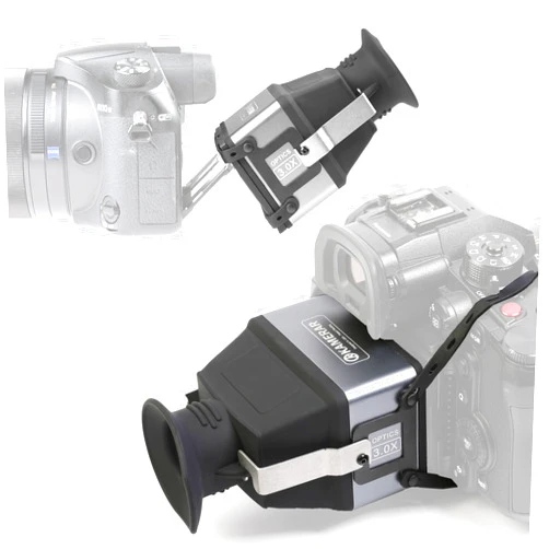 Kamerar CVF-2 LCD Viewfinder 3X Magnifier for 3.0