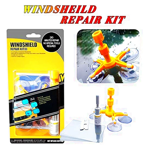YOOHE Car Windshield Repair Kit - Windshield Chip Repair Kit with Windshield Repair Resin for Fix Auto Glass Windshield Crack Chip Scratch