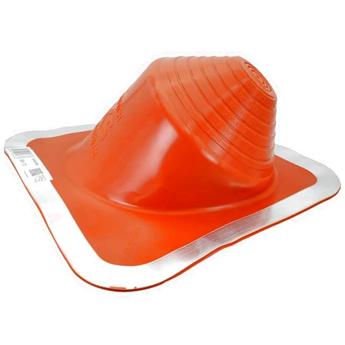 DEKS Dektite Hi-Pitch #3 Red Silicone High Pitch Roof Flashing. Steep Slope Metal Roof Flexible Flashing.