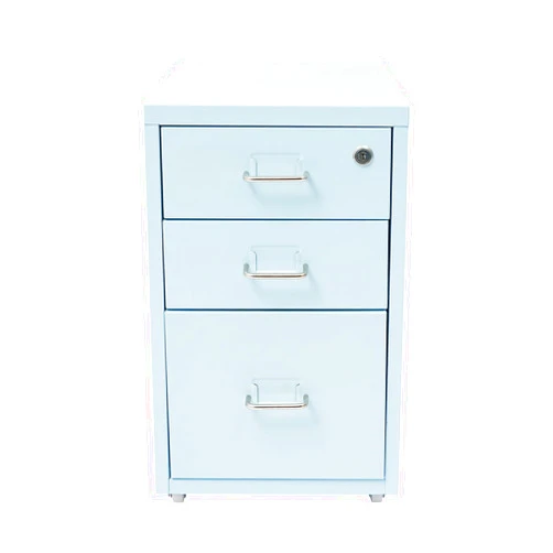 AngelcityCC 3 Drawer Vertical File Cabinet, Mobile Filing Cabinet for Home Office, Storage File Cabinet Under Desk