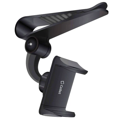 Cellet Sun Visor Phone Mount, Car Phone Holder for Car, Cradle Clip Compatible to Apple iPhones, Samsung Galaxy, Motorola Moto, Google Pixel Smartphones