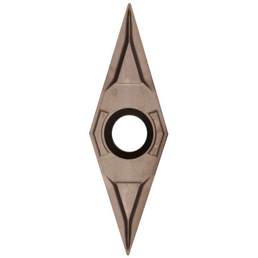 Sandvik Coromant CoroTurn 107 Cermet Turning Insert, VBMT, 35 Degree Diamond, PF Chipbreaker, CT5015 Grade, Uncoated, VBMT 332-PF, 3/8