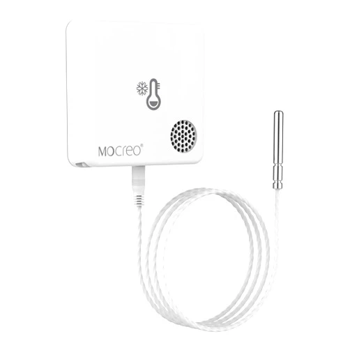 MOCREO ST10 Ultra Low Wireless Freezer Thermometer, -328°F to 392°F Temperature Alarm, Email & App Alert, Data Logging, No Subscription, for Lab Medical Vaccine Refrigerator (Hub Required)