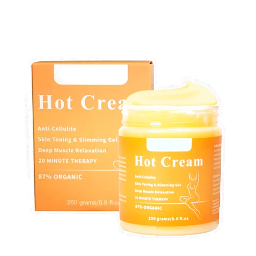 Grospe Hot Cream Cellulite and Fat Burner Body Slimming Cream for Belly Fat Burner Body Shape Anti Cellulite Body Wrap Cream for Weight Loss 250g/8.8fl.oz