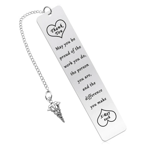 Vadaka X-Ray Tech Gift Thank You Gift Bookmark Radiographer Gift Radiology Tech Graduation Gift Radiology Tech Week Gift Future X-Ray Tech Gift Radiology Technician Retirement Gift Bookmark Appreciation Gift