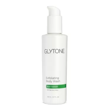 Glytone Exfoliating Body Wash with 8.8 Free Acid Value Glycolic Acid, Keratosis Pilaris, KP, Smooth Rough & Bumpy Skin, Chicken Skin, Oil-Free, Fragrance-Free 6.7 Fl Oz (Pack of 1)