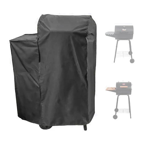 Blackhoso Grill Cover for Char-Griller E1515 Patio Pro Charcoal Grill, Patio Pro 1616, Outlaw Maverick E1016, The King-Griller Gambler E1416 Charcoal Grill, Heavy Duty Waterproof UV Resistant, BBQ Accessories