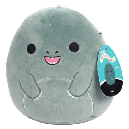 Squishmallows Original 8-Inch Godzilla - Official Jazwares Plush - Collectible Soft & Squishy Stuffed Animal Toy - Add to Your Squad - Gift for Kids, Girls & Boys
