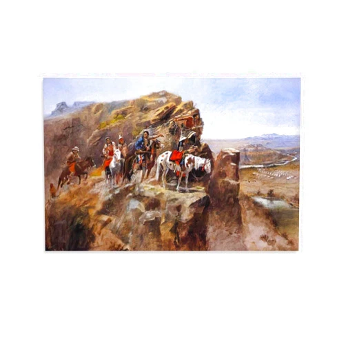 Generic Charles Russell Art Poster Old West Poster Canvas Painting Posters (59) And Wall Art Pictures Are Used For Room Aesthetics And Decoration12x18inch(30x45cm)