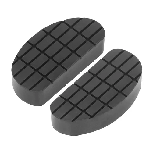 Gonetre Rubber Hoof Pad Hoof Triming Pad Cow Hoof Pads Hoof Cushion 2pcs Cow Hoof Pads Soft Rubber Wearproof Cow Trimming Cushion for Pasture