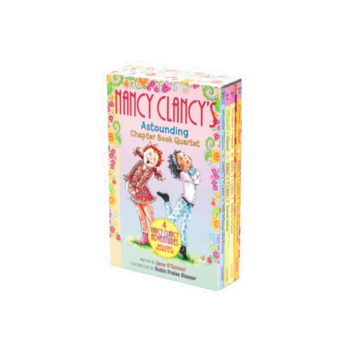 Jane O'Connor,Robin Preiss Glasser Fancy Nancy: Nancy Clancy's Astounding Chapter Book Quartet: Books 5-8