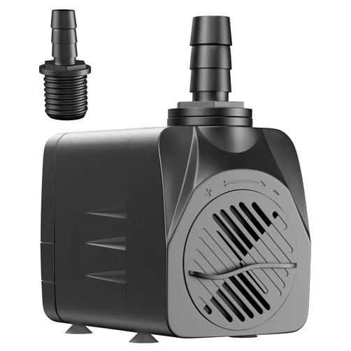 Uniclife UL400 Submersible Water Pump, 400 GPH Aquarium/Hydroponic/Fish Tank/Fountain/Pond/Statuary with 6' UL Listed Power Cord
