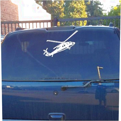 Laced Up Decals UH-60 Black Hawk vinyl decal Big