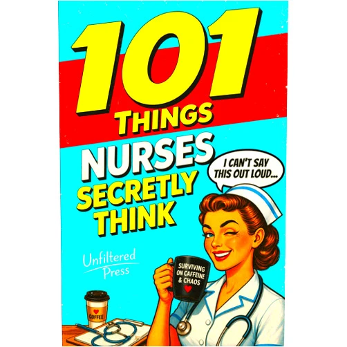 Unfiltered Press 101 Things Nurses Secretly Think But Can't Say Out Loud: The Perfect Nurse Gift for Women Who've Seen It All