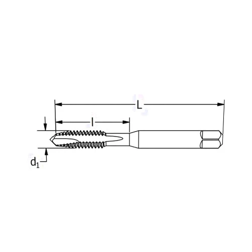 Greenfield Threading Machine Tap,Plug,5/16