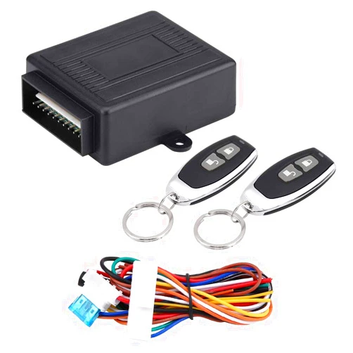 Estink Keyless Entry System, Universal Car Remote Central Door Lock System with 2 Button Remote Control Transmitter
