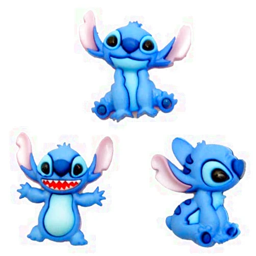Dress It Up Disney Lelo & Stitch Buttons & Embellishments by Dress it Up - Stitch - 3 Pieces