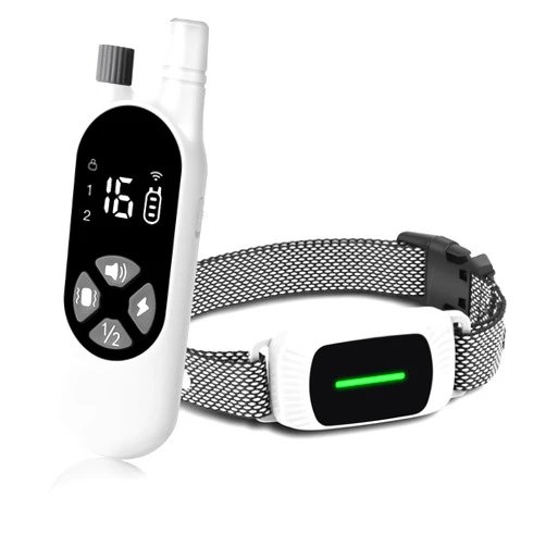 CMUBH Shock Collar CMUBH Dog Shock Collar with Remote, IPX7 Waterproof Shock Collar for Medium Dogs with Beep Vibration Shock Modes, Rechargeable Dog Training Collar with Remote for Large Small Dogs
