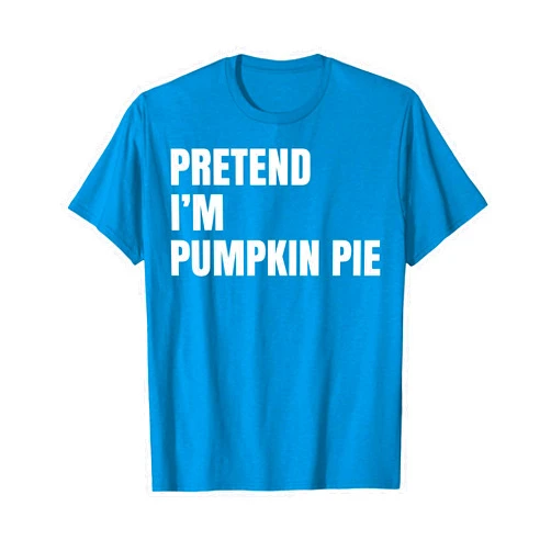 Lazy Halloween Costumes Food Outfits & Apparel Lazy Halloween Costume Pretend I'm Pumpkin Pie Lovers Food T-Shirt