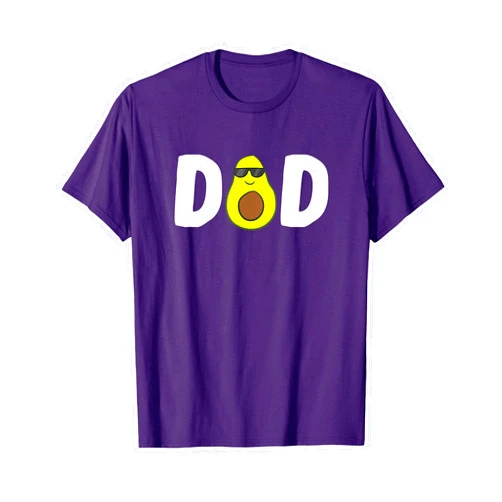 Funny Avocado Food Gifts Funny Avocado Dad Guacamole Dad Vegan Dad Avocados Gift T-Shirt