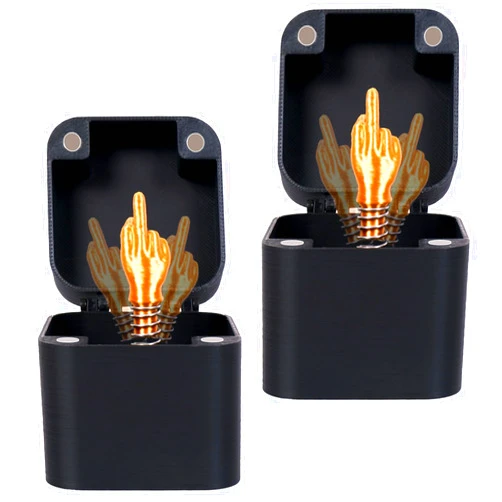 DASDSA Middle Finger in A Box, Gag Gifts, White Elephont Gifts, Funny Joke Prank Gag Quirky Gifts for Guys Adults Men