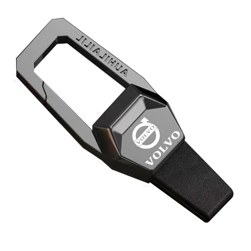 CIYING Car Keychain for Volvo EX90 2023 2024, Metal Car Keyring Key Chain Strap Car Key Fob Keychain Rope Key Chain Anti-Lost Car Accessories,A