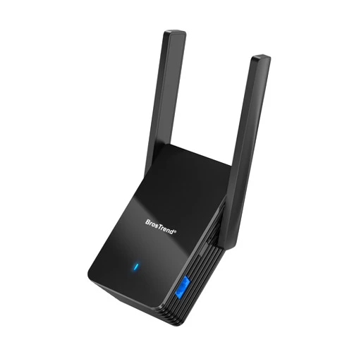 BrosTrend WiFi 6 AX3000 WiFi to Ethernet Adapter with RJ45 Gigabit Port, Dual Band Wireless Bridge for PC, Smart TV, Xbox, PlayStation, Printer, Blu-Ray Player, DVR etc. WiFi to Wired Ethernet Adapter