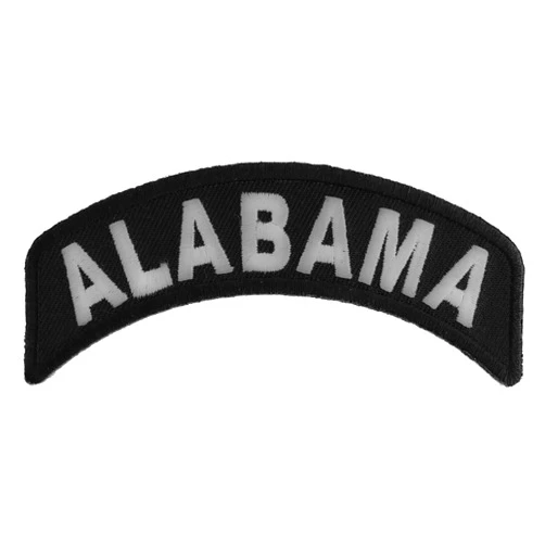 Ivamis Trading Alabama Patch - 4x1.75 inch. Embroidered Iron on Patch
