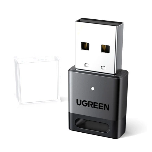 UGREEN USB Bluetooth Adapter, 5.4 Bluetooth Adapter for PC, Plug & Play for Windows 11/10/8.1, Bluetooth Receiver & Transmitter for Keyboard/Mouse/Headphone/Speakers/Printer