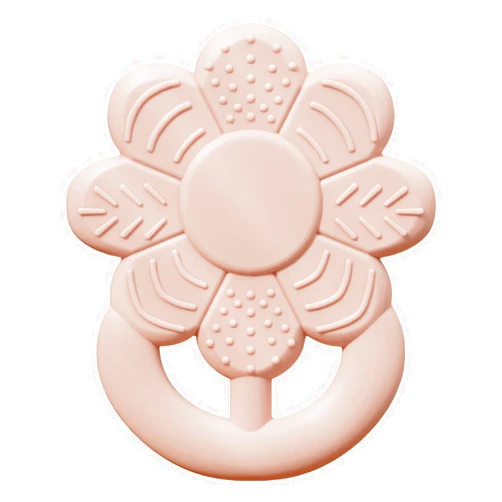 YOOTADO Baby Teething Toys for Babies 0-6 Months, Baby Teethers for Babies 3-6 6-12 Months Silicone Baby Chew Toys Gifts for Must Haves, BPA Free Flower