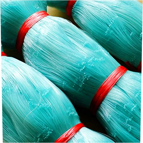 Mecen Nylon Silk Nets Fishing Net Gill Net semi-Finished Products 5x5cm